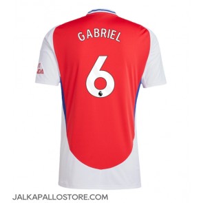 Arsenal Gabriel Magalhaes #6 Kotipaita 2024-25 Lyhythihainen